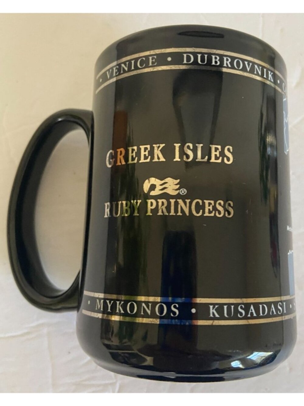 Ruby Princess Coffee Mug 14 oz Greek Isle